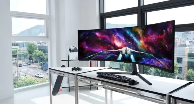 Samsung Odyssey Neo G9 57 inch – màn hình gaming Dual UHD đầu tiên trên thế giới