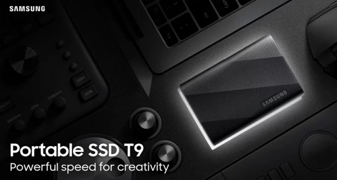 Ổ cứng di động Samsung T9 SSD siêu nhanh và bền