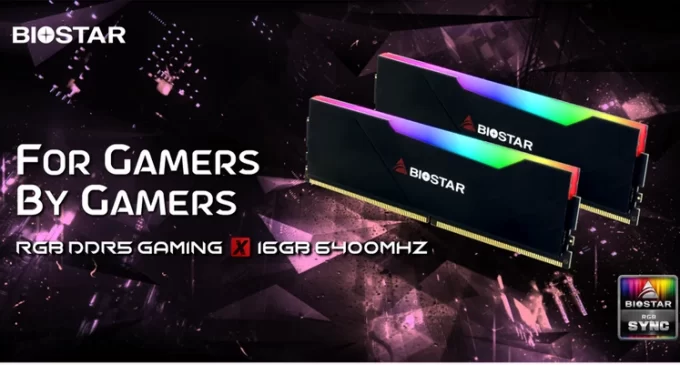 Bộ nhớ RAM BIOSTAR RGB DDR5 GAMING X