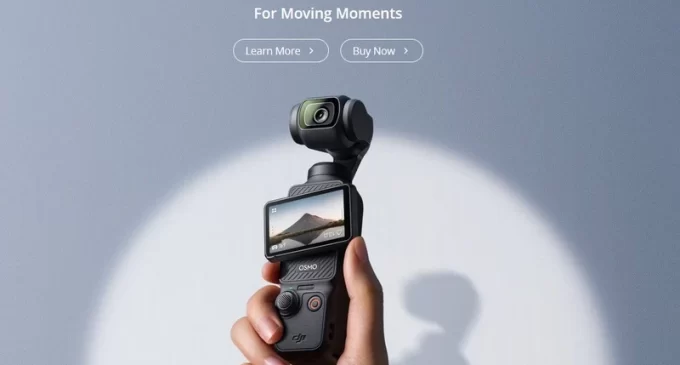 Máy quay video chống rung bỏ túi 4K Gimbal DJI Osmo Pocket 3 cho vlogger chuyên nghiệp