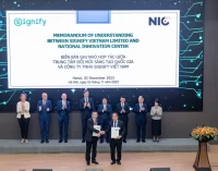 Signify ký kết hợp tác đa hạng mục về chiếu sáng kỹ thuật số với Trung tâm Đổi mới Sáng tạo Quốc gia (NIC)