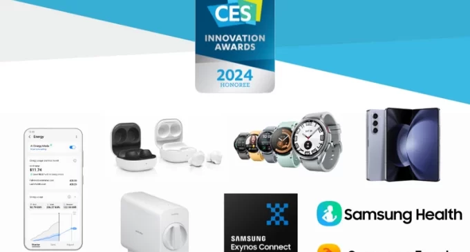 Samsung được tặng nhiều giải thưởng Sáng tạo CES 2024