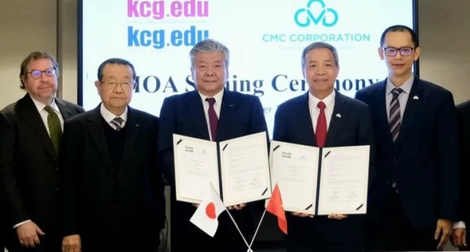 CMC bắt tay với Tập đoàn KCG (Nhật Bản) đào tạo nguồn nhân lực CNTT chất lượng cao