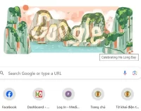 Google Doodle kỷ niệm ngày Vịnh Hạ Long được công nhận là di sản thiên nhiên của thế giới