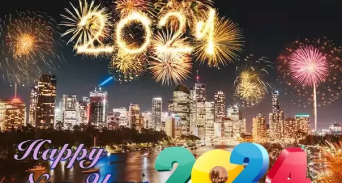 Năm mới 2024 đến Trái đất sớm nhất tại Châu Đại Dương