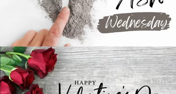 Ngày đôi 14-2-2024: Lễ Tình nhân và Thứ Tư lễ Tro