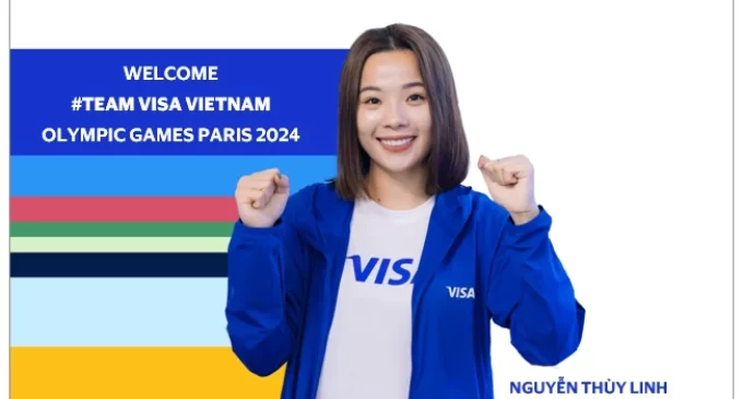 Ngôi sao cầu lông Nguyễn Thùy Linh có mặt trong Team Visa tại Thế vận hội mùa hè Olympic Paris 2024