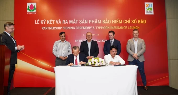 Bảo Minh và Hillridge chung tay giúp người nông dân bảo hiểm thiên tai bảo vệ mùa màng