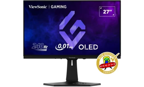 Màn hình gaming ViewSonic XG272-2K-OLED cao cấp với thiết kế hoàn toàn mới