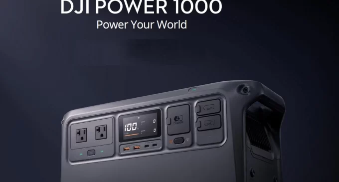 Trạm điện di động DJI Power 1000 công suất lớn 2.200W, sạc nhanh