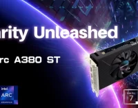 Card đồ họa BIOSTAR Arc A380 ST hoàn toàn mới từ GPU Intel Arc