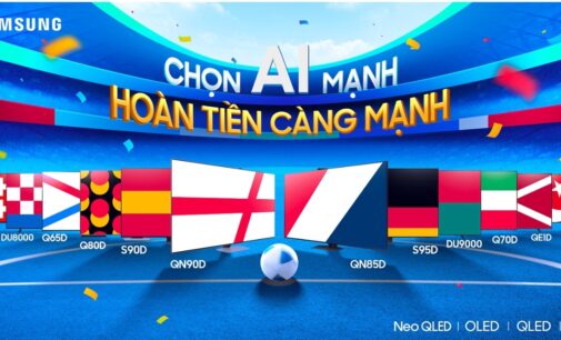 Samsung Vina ưu đãi cho sản phẩm AI TV giúp người yêu bóng đá nâng cao trải nghiệm nghe nhìn trong mùa giải EURO 2024