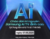 Bắt đầu thời của những chiếc AI TV của Samsung ở Việt Nam