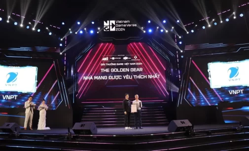 VNPT được trao giải thưởng Vietnam Game Awards 2024 cho Nhà mạng yêu thích nhất