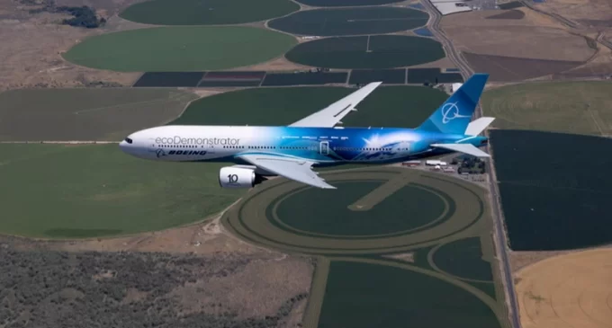 Chương trình Boeing ecoDemonstrator 2024 thử nghiệm công nghệ cải thiện khả năng tái chế cabin và hiệu quả vận hành máy bay
