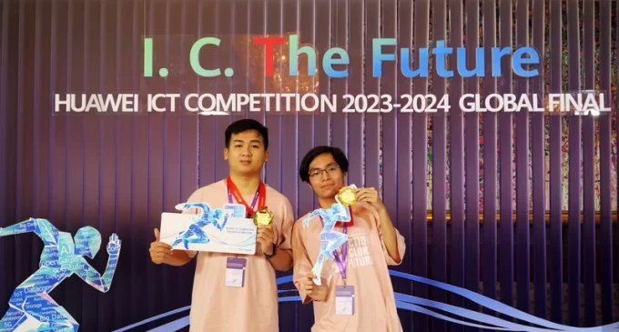 Sinh viên Việt Nam giành giải Ba tại cuộc thi toàn cầu Huawei ICT Competition 2023-2024