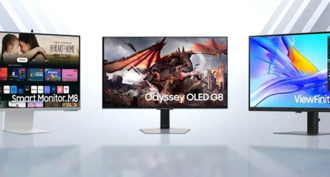 Samsung Electronics ra mắt các dòng màn hình Odyssey OLED, Smart Monitor và ViewFinity năm 2024 với tính năng AI