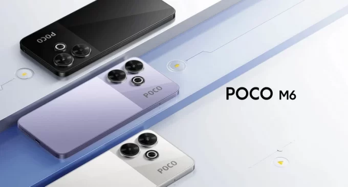 Smartphone POCO M6 với camera 108MP có giá từ 4 triệu đồng
