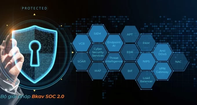 Bkav SOC 2.0,  bộ giải pháp tổng thể phòng, chống hacker và virus mã hóa tống tiền  