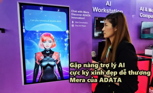 VIDEO: Gặp nàng trợ lý AI cực kỳ xinh đẹp dễ thương Mera “gì cũng biết” của ADATA