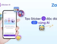Ứng dụng trí tuệ nhân tạo zSticker AI tạo sticker “không đụng hàng” nâng cấp trải nghiệm nhắn tin trên Zalo