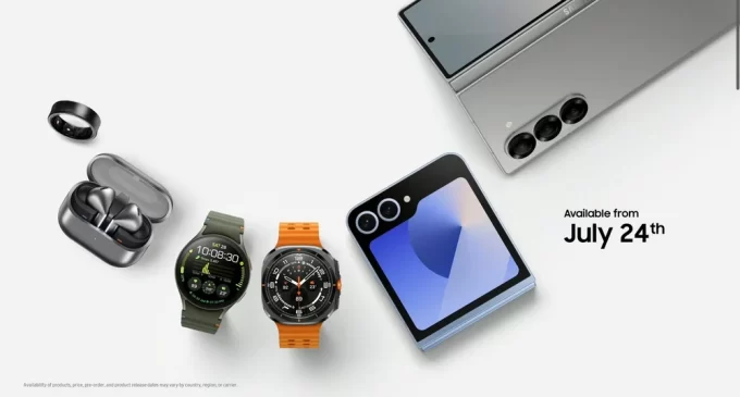 Giá bán lẻ bộ đôi smartphone gập Galaxy Z Fold6 và Z Flip6, đồng hồ Galaxy Watch Ultra, Watch7, tai nghe Galaxy Buds3 Series