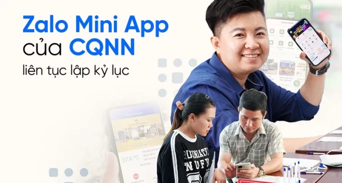 Mini app của các cơ quan nhà nước trên Zalo đạt số lượng người dùng ấn tượng