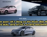 VIDEO: Đây là 3 dòng xe ôtô thuần điện NEV BYD đầu tiên có mặt tại Việt Nam: SEAL, ATTO 3 và DOLPHIN