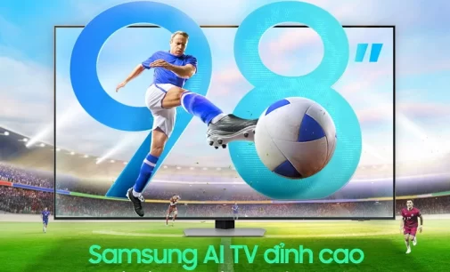 Samsung tiếp tục dẫn đầu thị trường TV cực đại 98 inch có dải sản phẩm phủ rộng các phân khúc công nghệ