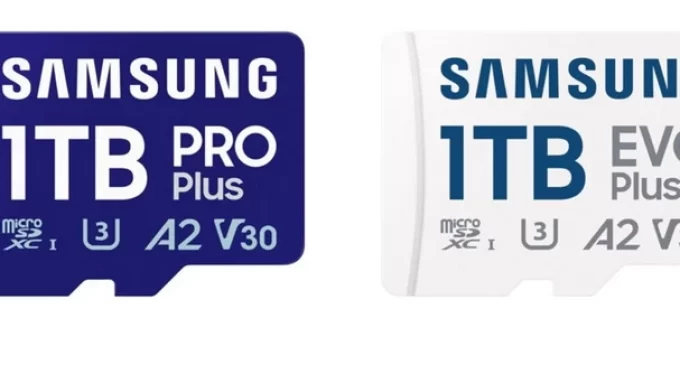 Thẻ nhớ Samsung microSD PRO Plus và EVO Plus 1TB với hiệu năng cao