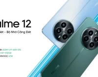 Smartphone tầm trung realme 12 với camera Sony OIS và bộ nhớ ROM 512GB
