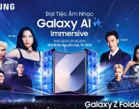 Samsung Việt Nam tổ chức sự kiện âm nhạc Galaxy AI Immersive ghi dấu smartphone gập Galaxy Z Fold6 và Galaxy Z Flip6