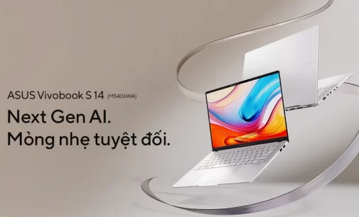 ASUS Việt Nam mở bán AI laptop Vivobook S 14 (M5406) với CPU AMD Ryzen AI 9 AI có NPU 50 TOPS