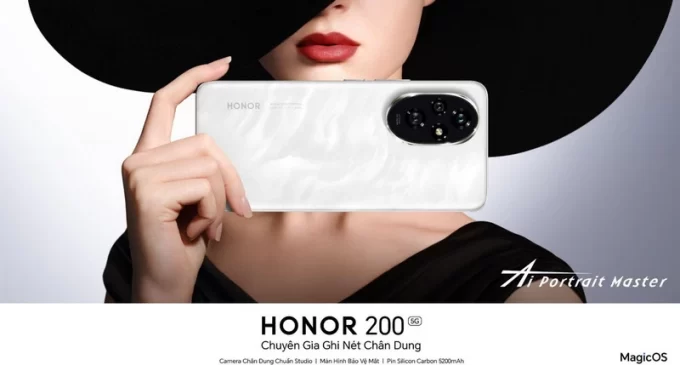 HONOR Việt Nam ra mắt smartphone HONOR 200 5G chụp ảnh chân dung chuẩn Studio Harcourt Paris