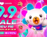 Lazada khuyến mại lớn nhân Ngày đôi 9.9 với Lễ hội Mua sắm “Sale Siêu Rẻ”