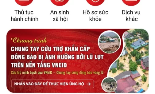 Ứng dụng công nghệ trong quyên góp hỗ trợ đồng bào bị bão lũ