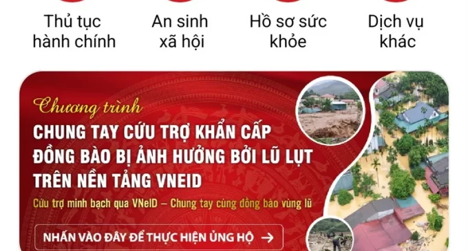 Ứng dụng công nghệ trong quyên góp hỗ trợ đồng bào bị bão lũ