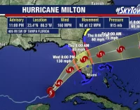 Siêu bão Hurricane Milton đe dọa tàn phá bang Florida