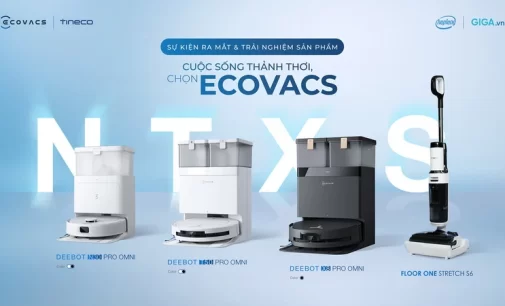 ECOVACS ra mắt các dòng robot hút bụi lau sàn thông minh thế hệ 2025 tại Việt Nam