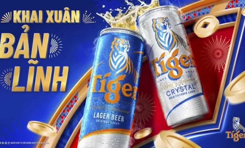 Tiger Beer ra mắt diện mạo mới mừng Xuân 2025