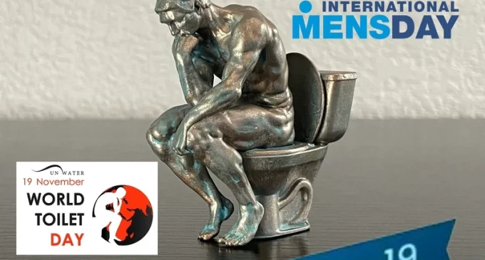 Ngày Quốc tế Đàn ông cặp kè Ngày Toilet Thế giới 19-11