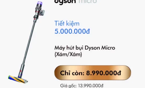 Dyson Việt Nam mở hai đợt khuyến mại mùa Black Friday 2024