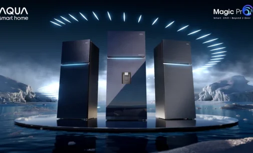 Tủ lạnh ngăn đông trên AQUA Magic Pro với các ngăn Magic Zone linh hoạt và Health Zone