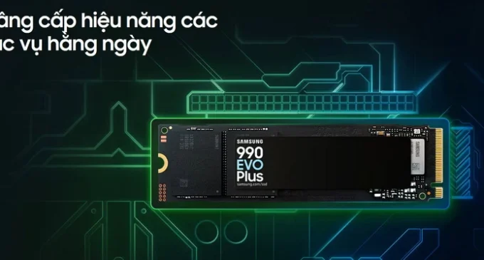 Ổ cứng SSD gắn trong Samsung 990 EVO Plus PCIe 4 đã mở bán tại Việt Nam