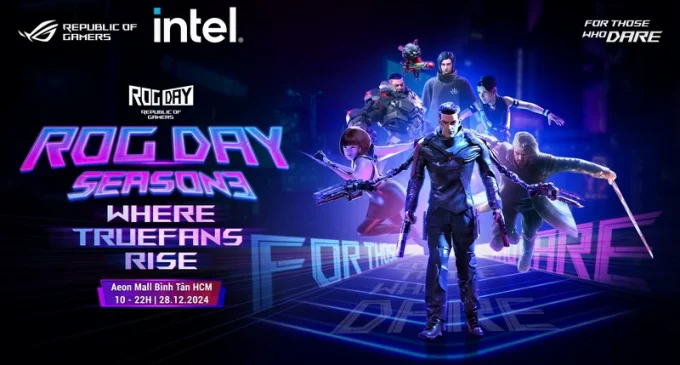 Ngày hội game ASUS ROG Day 2024 trở lại mùa thứ 3 tại Việt Nam