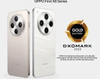 OPPO Find X8 và Find X8 Pro đạt danh hiệu DxOMARK Gold Battery hàng đầu về thời lượng pin