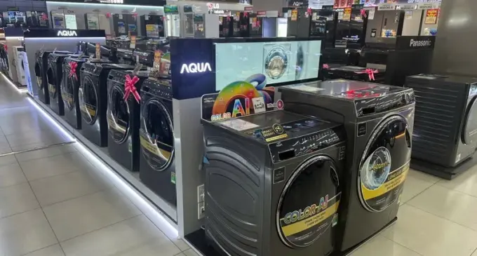 Dòng máy giặt AQUA 11kg lập kỷ lục doanh số và đang có ưu đãi đặc biệt tại hệ thống Điện Máy Xanh