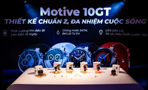 Thương hiệu Riversong gia nhập thị trường Việt Nam, ra mắt smartwatch Motive 10GT
