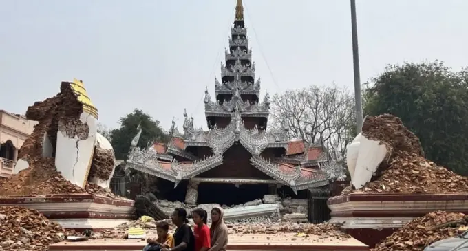 Myanmar tang thương sau động đất