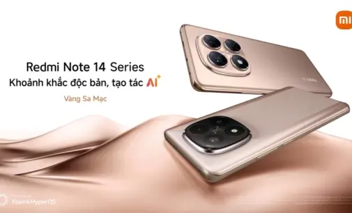 Xiaomi bổ sung phiên bản màu Vàng Sa Mạc Sand Gold cho dòng Redmi Note 14 Series tại Việt Nam